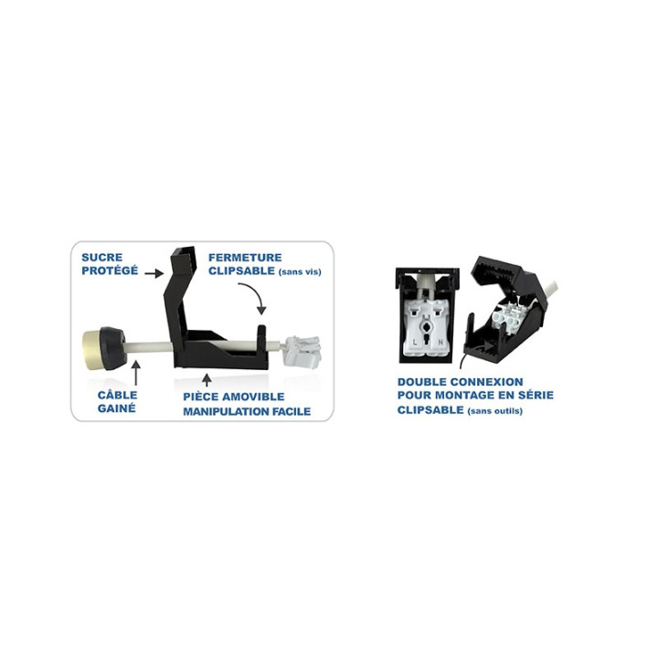 DOUILLE CERA GU10 AUTO (x25)