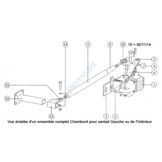 CHAMBORD ROTULE COUDATEL M16