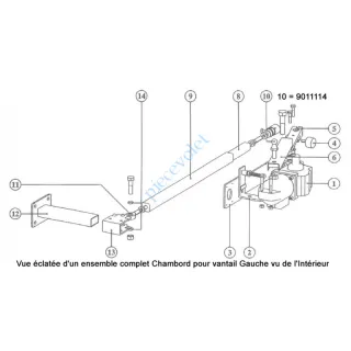 Chambord Rotule Coudatel M16