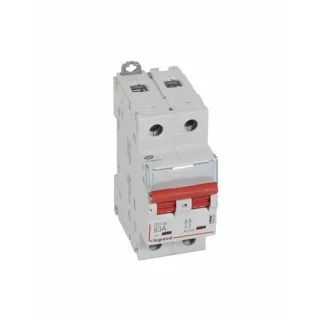 Interrupteur-Sectionneur Dx³-Is À Déclenchement 2P 400V~ - 63A - 2 Modules