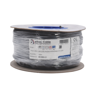 UTP CAT6 INTERIEUR/EXTERIEUR XL-LSZH Dévidoir 250 M