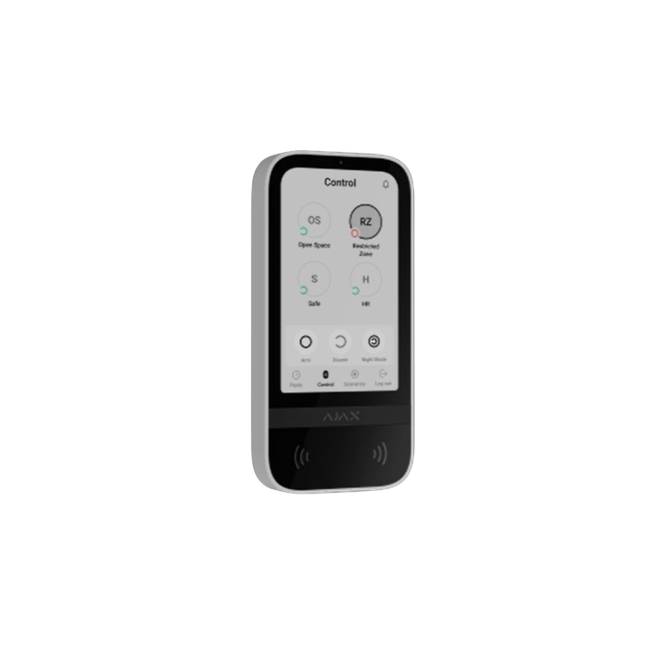 [81718.226.Wh1]  Keypad Touchscreen Gamme Fibra Blanc