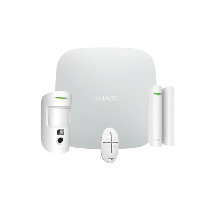 [3817258Wh1] StarterKit Cam - Kit d'alarme BLANC