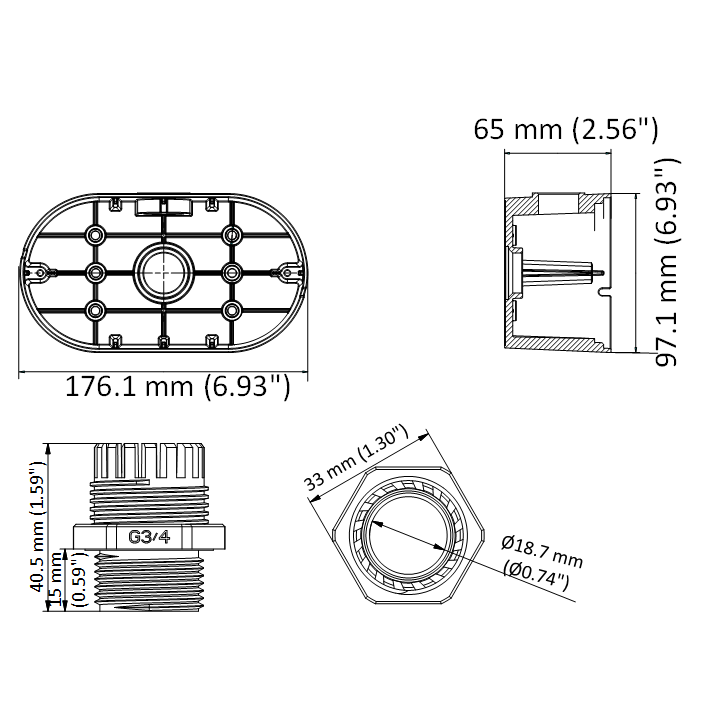 DS-1280ZJ-DE7 Junction box
