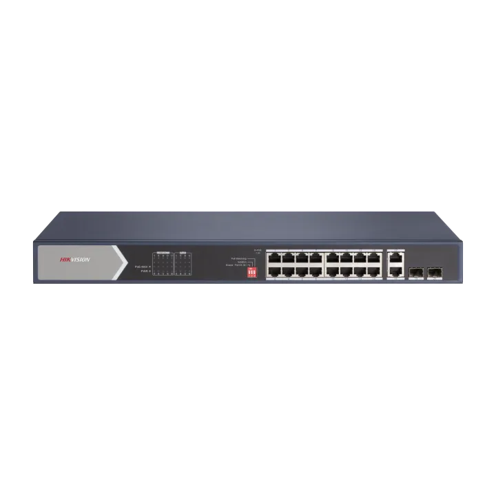 Ds-3E0520Hp-Ei2 Switch Poe Non Managed 16 Ports Gigabit Hi-Poe 225W