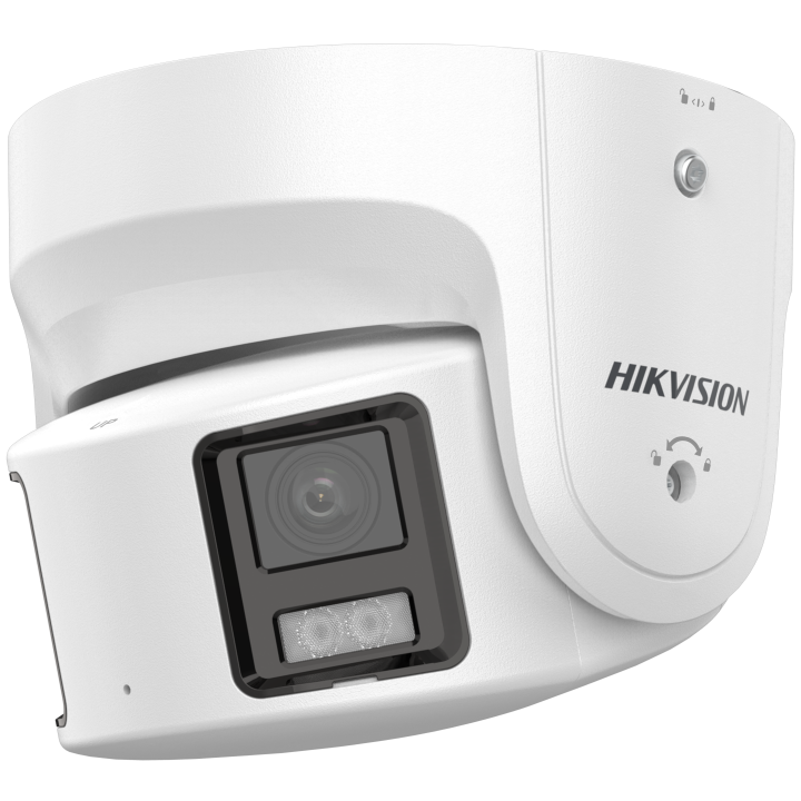 DS-2CD2387G2P-LSU/SL(4mm)(C) Caméra Colorvu Turret 180, 8MP, 130dB, IP67