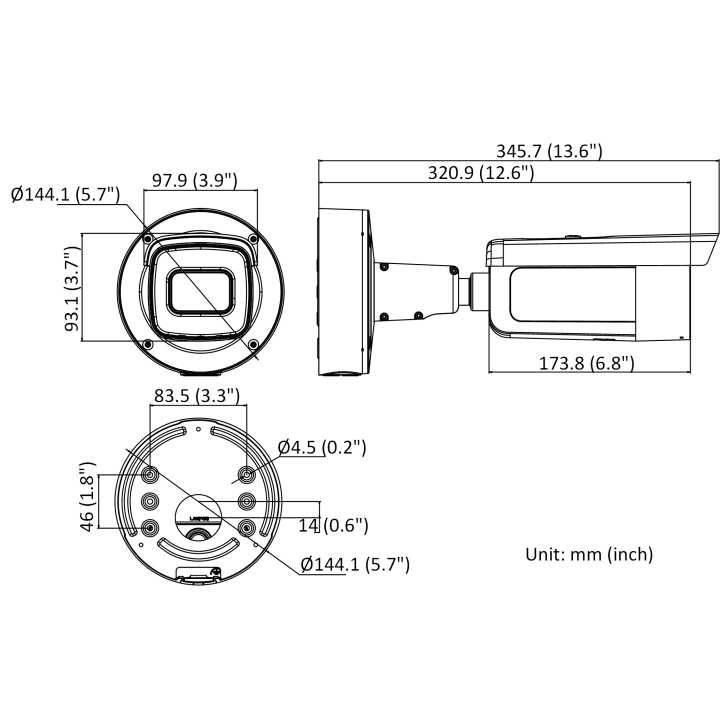 DS-2CD2686G2-IZS(2.8-12mm)(C)Bullet 8MP,2.8-12mm,AcS,PoE,IR60m