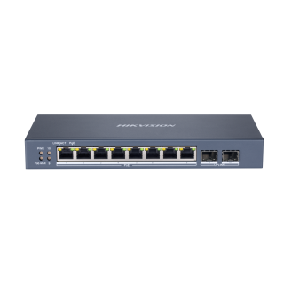 Ds-3E1510P-Si,L2, Smart Managed, 8 Gigabit Poe Ports, 2 Gigabit