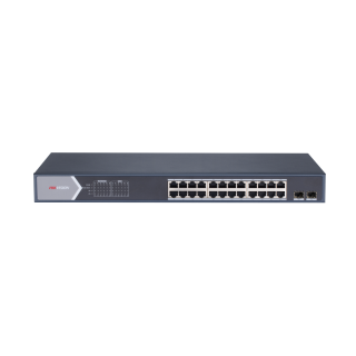 DS-3E1526P-SI, L2 Smart Managed,24Gigabit PoE ports,2Gigabit LAN