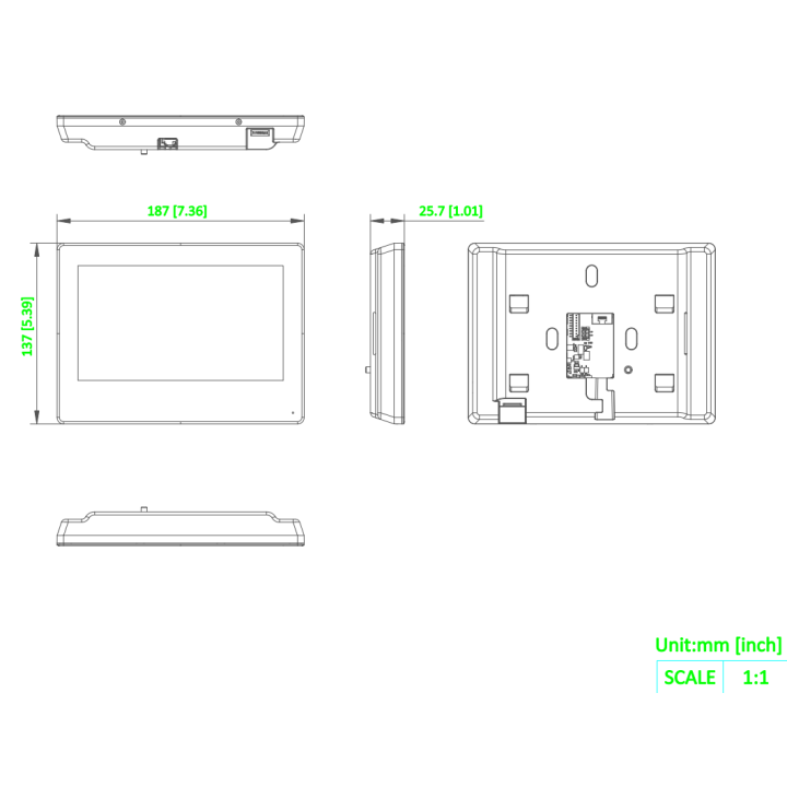 Écran Intérieur Tout-En-Un Avec Système Android Intégré Et Gestion Centralisée De Appareil Hikvision O-Std