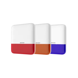 Ds-Ps1-E-We/Orange Sirène Extérieure Sans Fil Orange Axpro