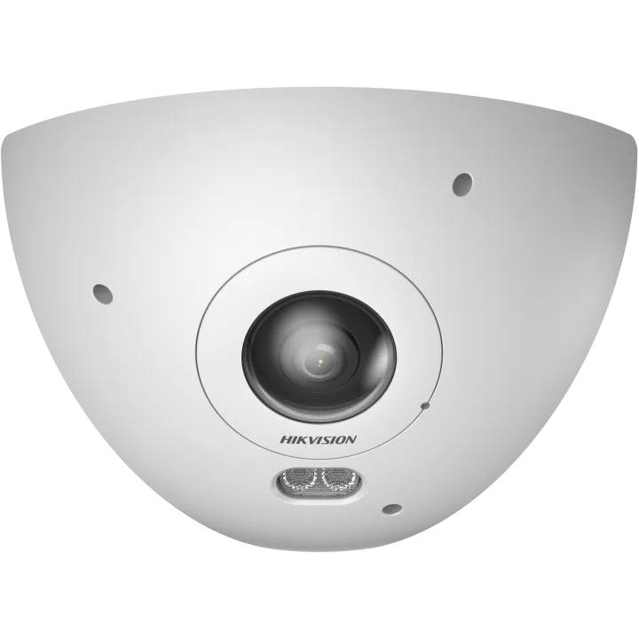 Caméra D'Angle Ip - 6 Mp - Focale Fixe 1.16Mm Ir 15M - Fisheye 360° Ds-2Cd6W65G1-Ivs116Mm