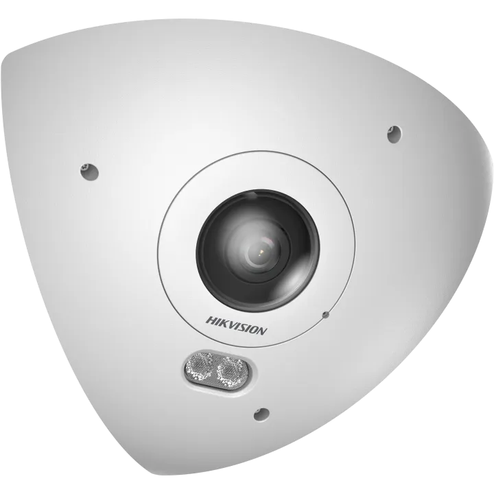 Caméra D'Angle Ip - 6 Mp - Focale Fixe 1.16Mm Ir 15M - Fisheye 360° Ds-2Cd6W65G1-Ivs116Mm