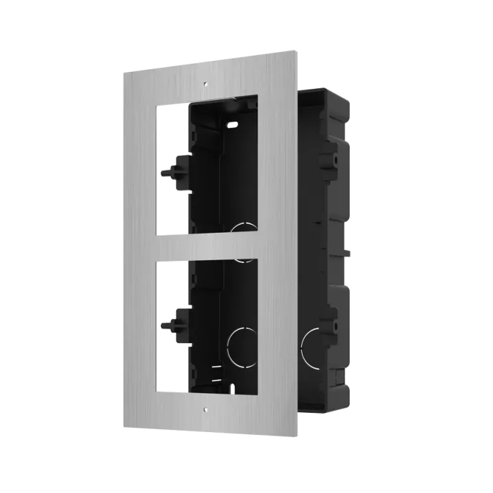 Ds-Kd-Acf2/S Support D'Interphone Vidéo À 2 Modules, Montage Encastré