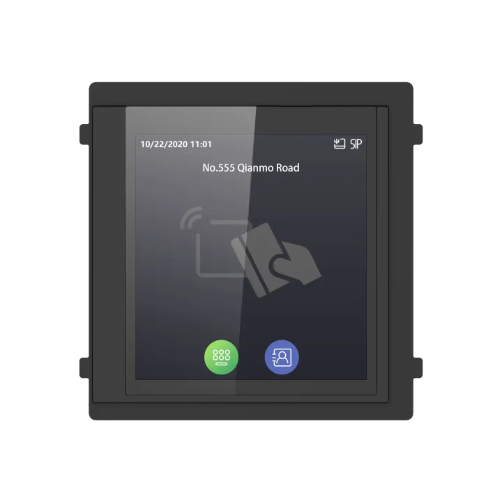 Ds-Kd-Tdm Module D'Affichage Tactile Écran Tactile De 4" Pour Interphone Lecteur Mifare