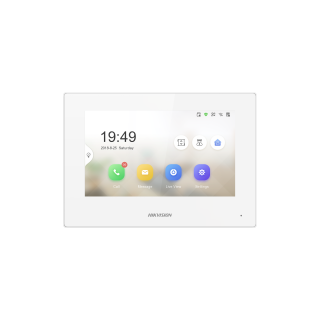 Ds-Kh6320-Wte1-Wo-Stdeurope Bv7“ Touch-Screen Indoor Station