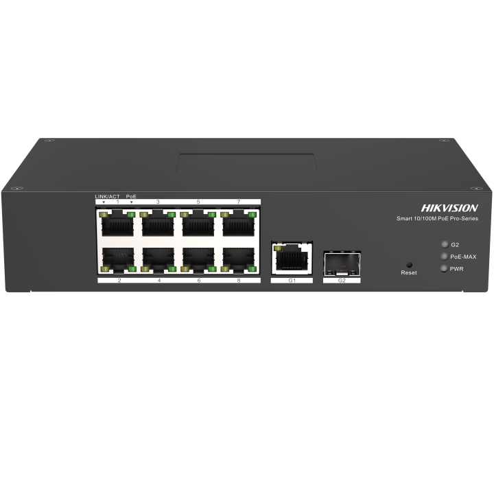 DS-3T1310P-SI/HS L2 INDUST. 8X10/100Mbps PoE + 1SFP GIGA
