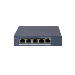 Ds-3E1505P-Ei Switch Poe Smartmanaged 4 Port, Gigabit