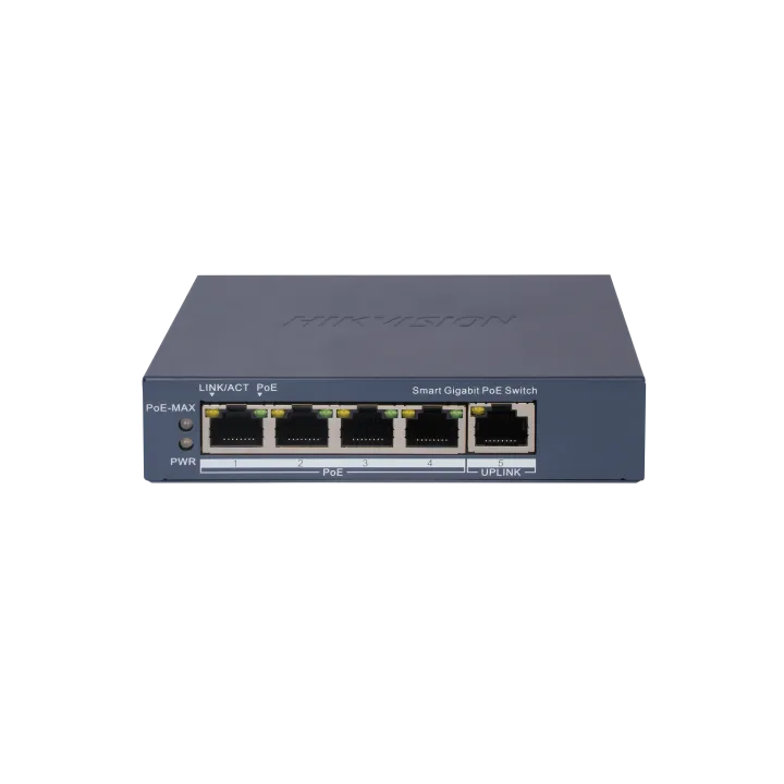 Ds-3E1505P-Ei Switch Poe Smartmanaged 4 Port, Gigabit