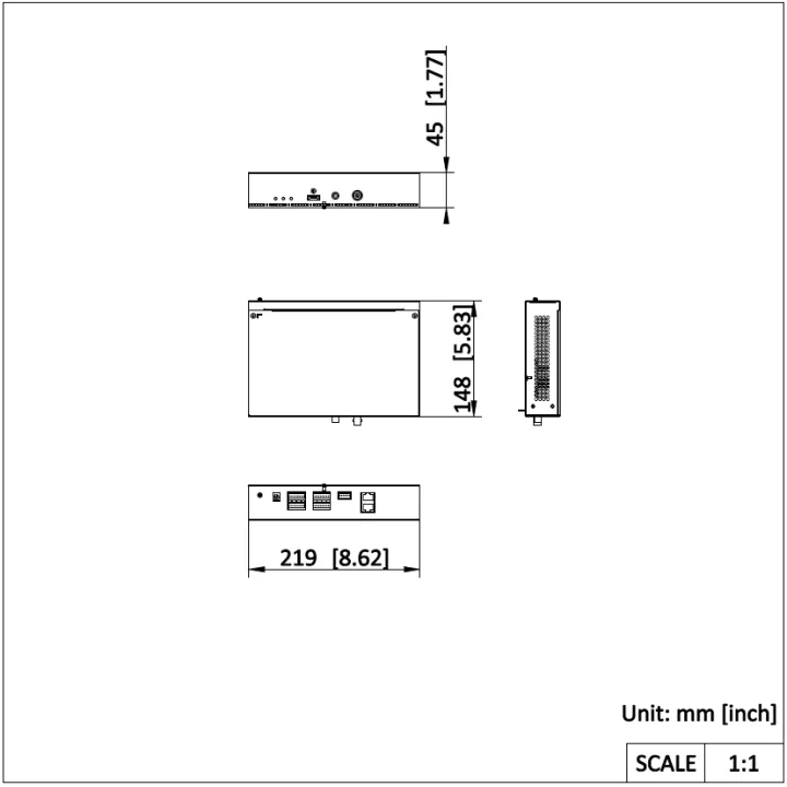 Ds-6901Udic Decodeur, 1 Hdmi 4K Decodeur