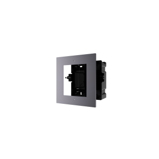 Support D'Encastrement 1 Module – Platine Modulaire, Finition Plastique /Plastic