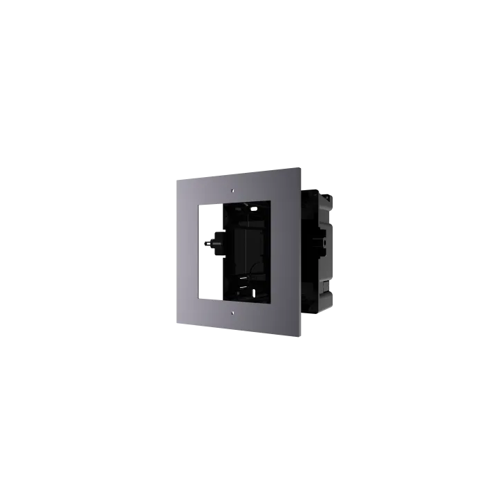 Support D'Encastrement 1 Module – Platine Modulaire, Finition Plastique /Plastic