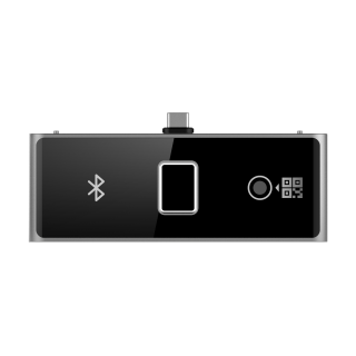 Module Périphérique Pmy Lecteur Minmoe, Compatible Empreinte Digitale, Bluetooth Et Qr Code