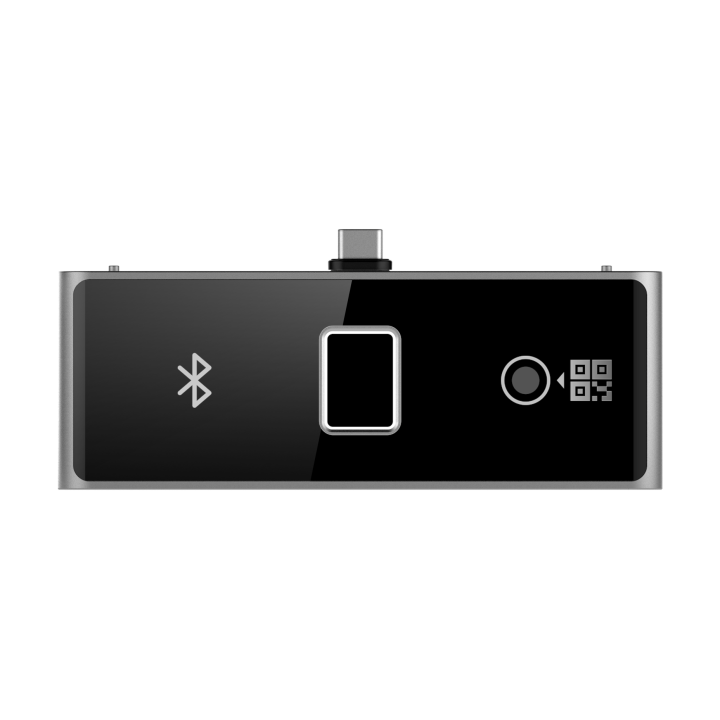 Module Périphérique Pmy Lecteur Minmoe, Compatible Empreinte Digitale, Bluetooth Et Qr Code