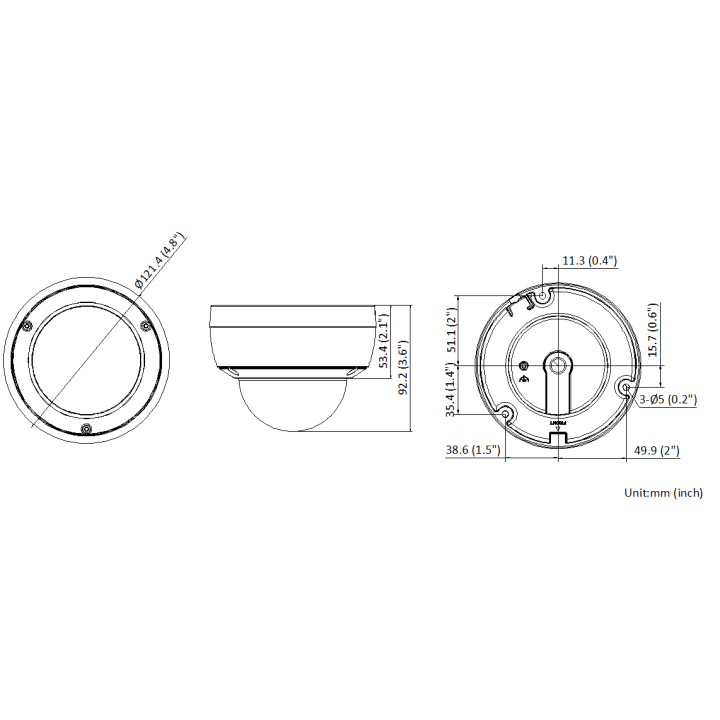 Ds-2Cd2126G2-IsuDome,Fixedlens,Ip67,Ik10,2Mp,Microph