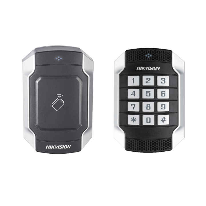 Lecteur de badge anti-vandale Pro 1104 – Boîtier métal (DS-K1104M(O-STD))