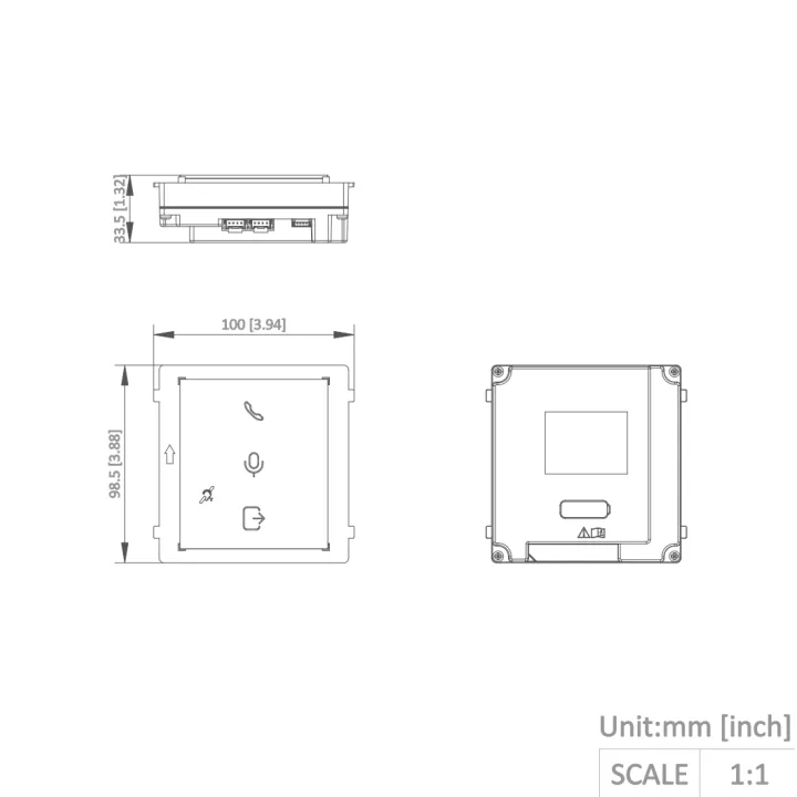 Ds-Kd-Pmr Module Boucle Magnétique Conforme À En 60118-4