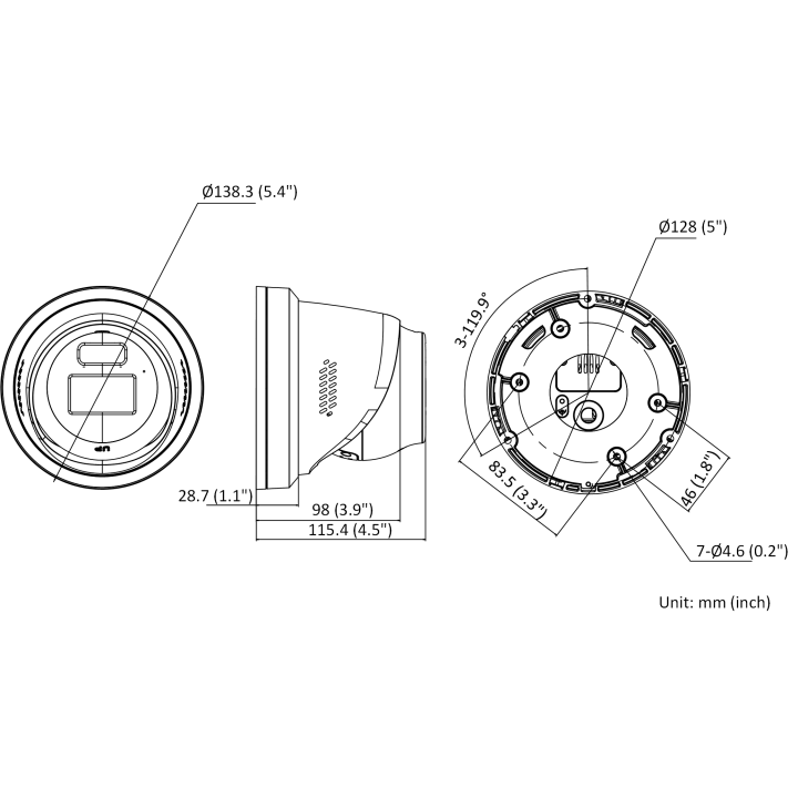 DS-2CD2347G2-LSU/SL/2.8mm/C/BLACKColorVu,4MP25,130dB,IP67