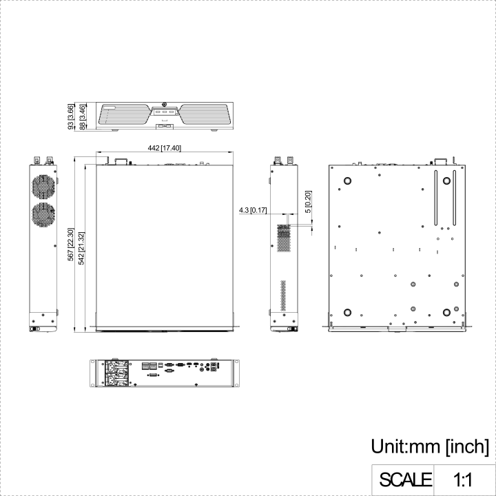DS-9664NI-M8/R(STD)NVR,64ch,Decodage 32ch@2MP,8SATA
