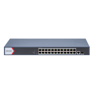 Ds-3E1526P-Ei Switch 24 Port Gb Poe +1 Gsfp+1 Gb, Cloud Managed