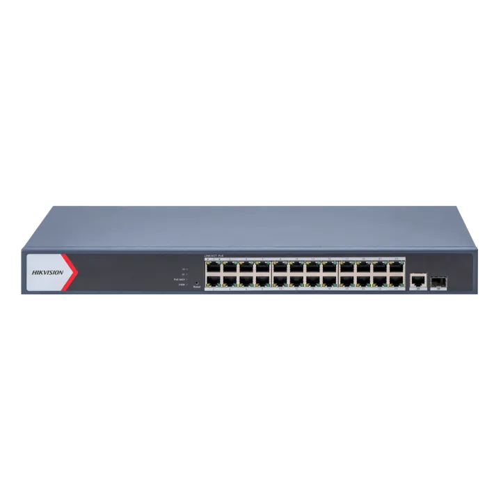 Ds-3E1526P-Ei Switch 24 Port Gb Poe +1 Gsfp+1 Gb, Cloud Managed