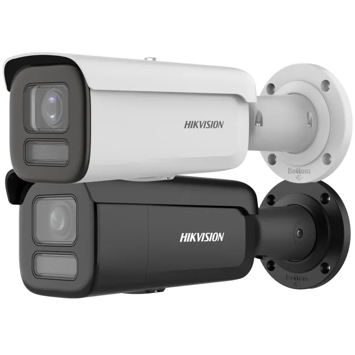 Ds-2Cd2647G2Ht-Liz(2.8-12Mm) Caméra Bullet Ip Varifocale 4Mp Colorvu Hybride, Ir 60M