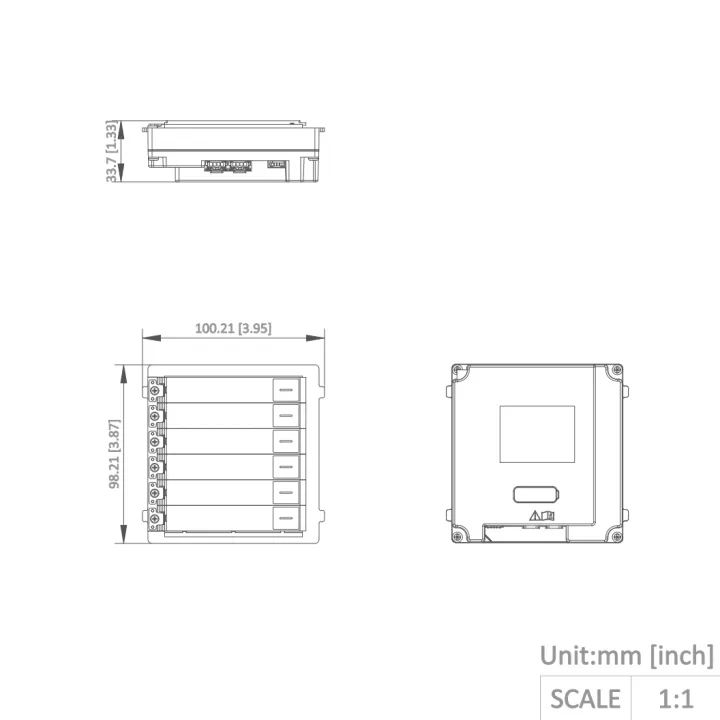 Module De Bouton D’Appel – Station De Porte Modulaire Série Kd8 Pro