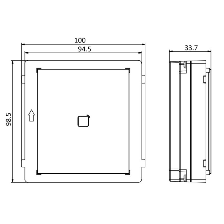 Module Lecteur De Carte Mifare 1 Pour Platine Modulaire – Série Kd8 Pro )