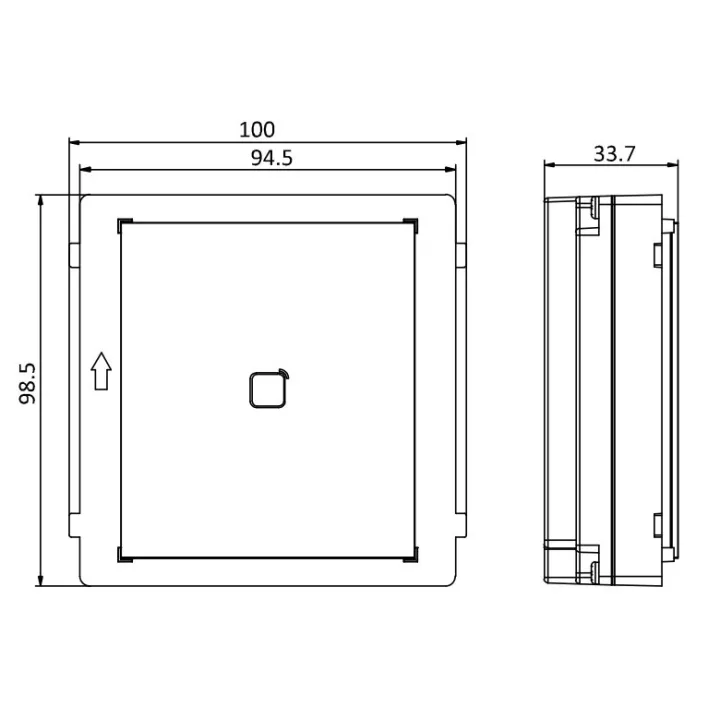 Module Lecteur De Carte Mifare 1 Pour Platine Modulaire – Série Kd8 Pro