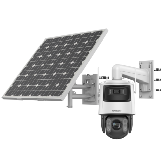 Kit Speed Dome Solaire 7 Pouce 4 Mp Tandemvu Avec Zoom Optique 32X Et Vision Nocturne Étendue O-St