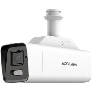 Ds-2Xs6A47G1-Ls/4G28Mmo-Std Caméra Solar Bullet Ip 4G Colorvu 4Mp, Fixe 2.8Mm, Ip67, Blanc