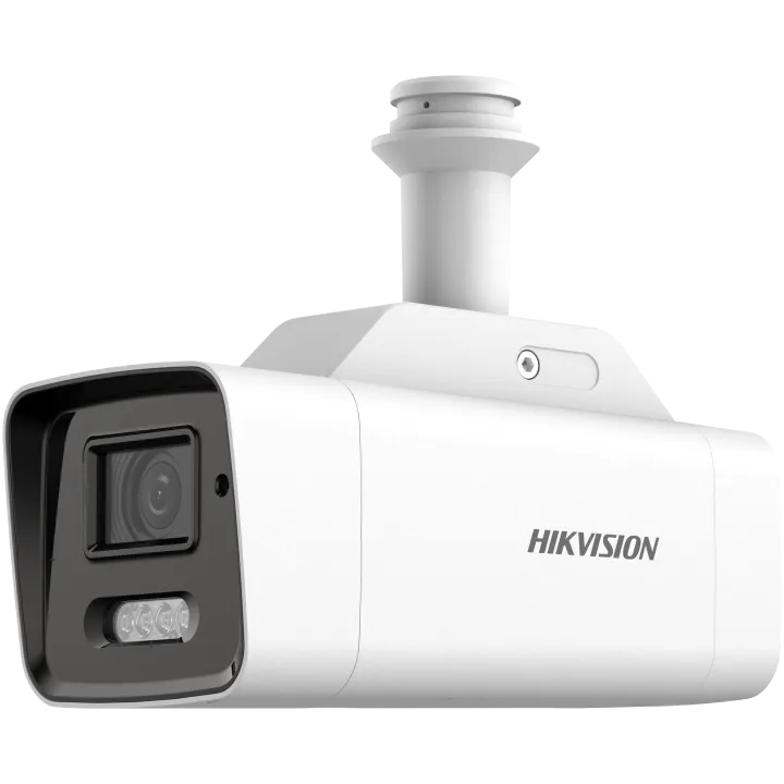 Ds-2Xs6A47G1-Ls/4G28Mmo-Std Caméra Solar Bullet Ip 4G Colorvu 4Mp, Fixe 2.8Mm, Ip67, Blanc