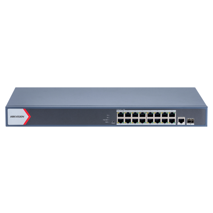 Ds-3E1518P-Ei Switch 16 Port Poe Gb +1Gb Sfp+ 1Gb Cloud Managed
