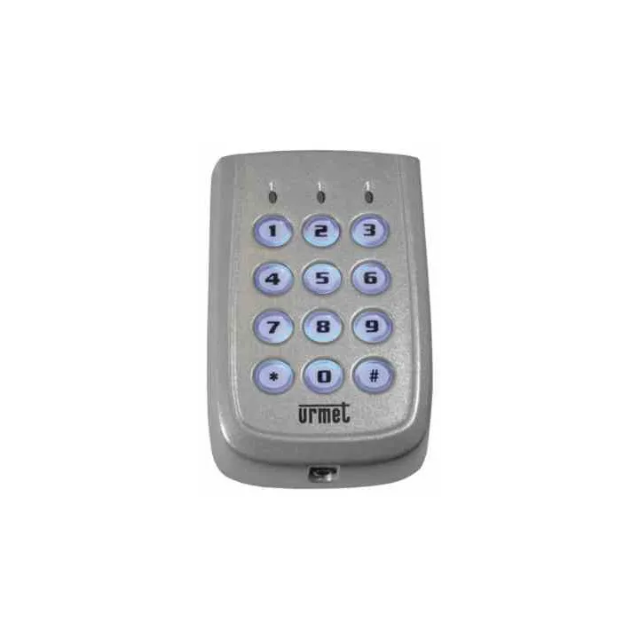 Clavier Code Zamak 2 Relais pour systèmes URMET