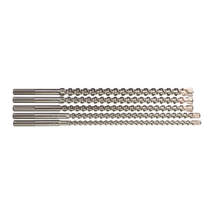 SET 5 FORETS SDSMAX 16/18 x 540 MM, 20/22/25 x 520 MM