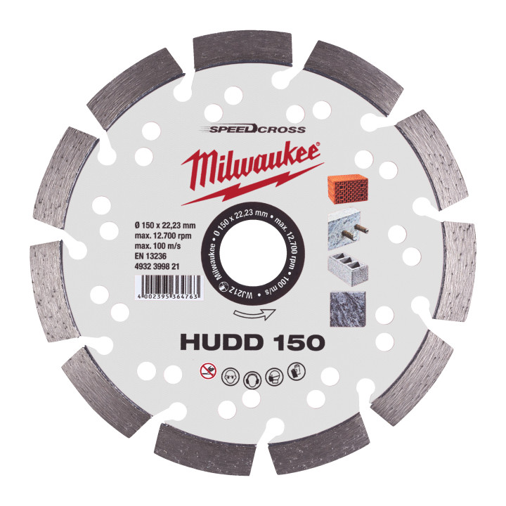 D. DIAMANT  HUDD 150MM (x1)