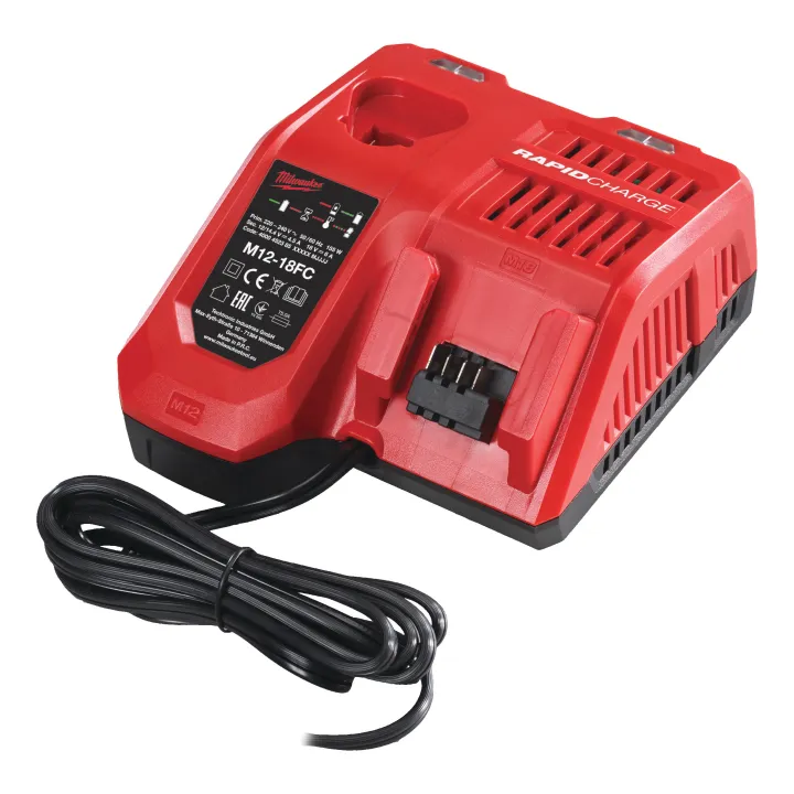 M12-18Fc-Chargeur Rapide 12V-14,4V, 18V, Système M12 À M18