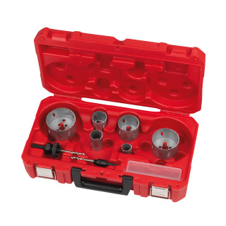 Set Scie Cloches Bimétal Contractor 10Pc