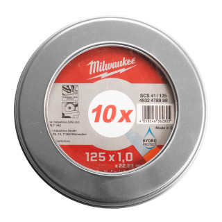 COFFRET DE 10 DISQUES A TRONCONNER PRO+ 125X1 MM