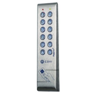 LECTEUR INOX 2*TECHNOLOGIES PROXIMITE /DIGICODE® WIEGAND
